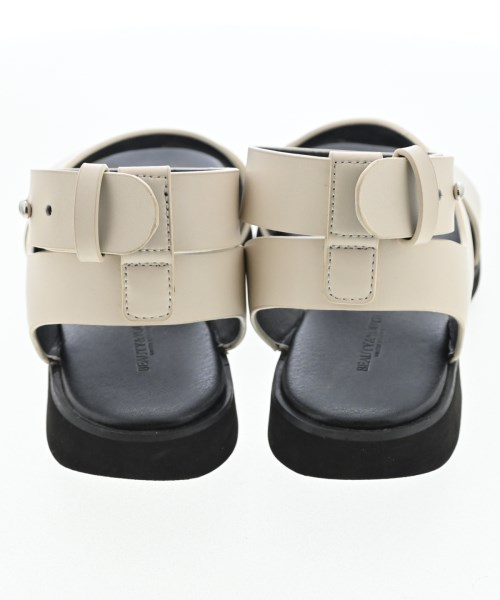 BEAUTY&YOUTH UNITED ARROWS（ビューティーアンドユースユナイテッドアローズ）サンダル 白 サイズ:EU37 1/2(24cm位) レディース/2200707044019