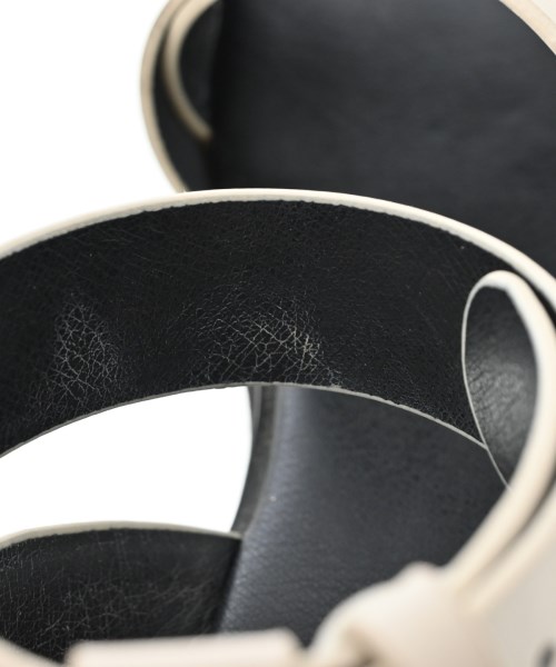 BEAUTY&YOUTH UNITED ARROWS（ビューティーアンドユースユナイテッドアローズ）サンダル 白 サイズ:EU37 1/2(24cm位) レディース/2200707044019