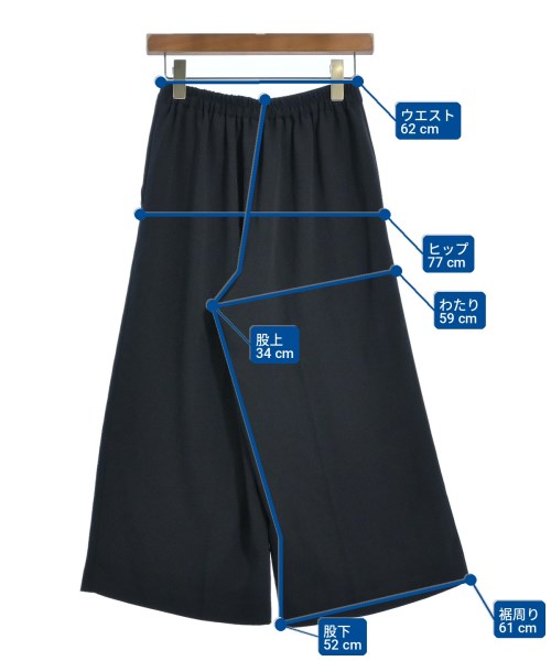 BEAUTY&YOUTH UNITED ARROWS（ビューティーアンドユースユナイテッドアローズ）クロップドパンツ 紺 サイズ:S レディース/2200706419078