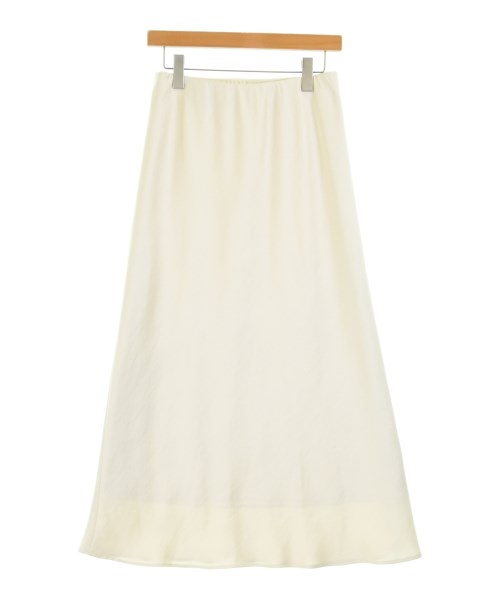 BEAUTY&YOUTH UNITED ARROWS（ビューティーアンドユースユナイテッドアローズ）ロング・マキシ丈スカート 白 サイズ:L レディース/2200707625072