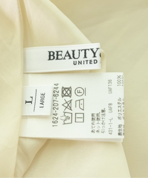 BEAUTY&YOUTH UNITED ARROWS（ビューティーアンドユースユナイテッドアローズ）ロング・マキシ丈スカート 白 サイズ:L レディース/2200707625072