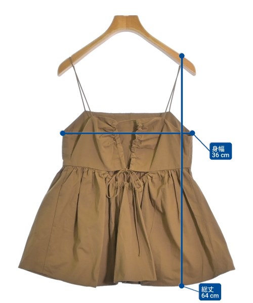 BEAUTY&YOUTH UNITED ARROWS（ビューティーアンドユースユナイテッドアローズ）ブラウス 茶 サイズ:-(S位) レディース/2200707671130