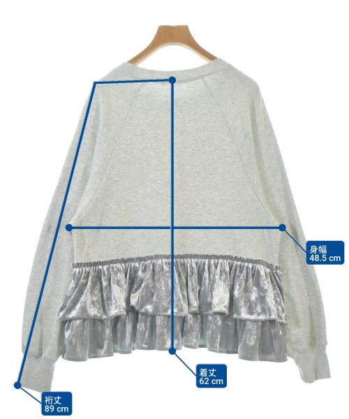 BEAUTY&YOUTH UNITED ARROWS（ビューティーアンドユースユナイテッドアローズ）スウェット グレー サイズ:F レディース/2200710068071