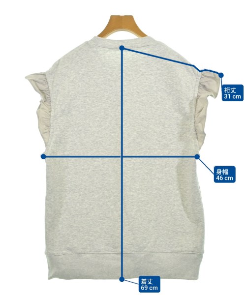 BEAUTY&YOUTH UNITED ARROWS（ビューティーアンドユースユナイテッドアローズ）ノースリーブ グレー サイズ:F レディース/2200660962016