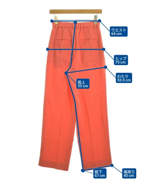 BEAUTY&YOUTH UNITED ARROWS（ビューティーアンドユースユナイテッドアローズ）スラックス オレンジ サイズ:S レディース/2200660601045