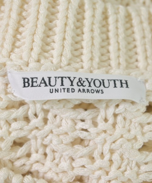 BEAUTY&YOUTH UNITED ARROWS（ビューティーアンドユースユナイテッドアローズ）ニット・セーター 白 サイズ:F レディース/2200660601120