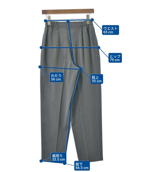 BEAUTY&YOUTH UNITED ARROWS（ビューティーアンドユースユナイテッドアローズ）スラックス グレー サイズ:M レディース/2200660930060