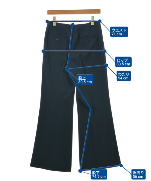 BEAUTY&YOUTH UNITED ARROWS（ビューティーアンドユースユナイテッドアローズ）スラックス 紺 サイズ:M レディース/2200661026038