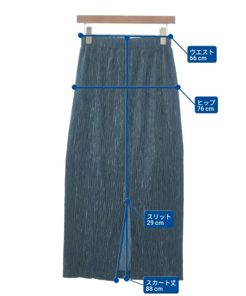 BEAUTY&YOUTH UNITED ARROWS（ビューティーアンドユースユナイテッドアローズ）ロング・マキシ丈スカート 紺 サイズ:S レディース/2200661423028