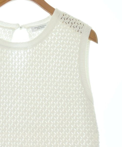 BEAUTY&YOUTH UNITED ARROWS（ビューティーアンドユースユナイテッドアローズ）ベスト 白 サイズ:-(M位) レディース/2200661514153