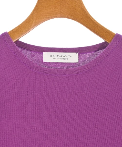 BEAUTY&YOUTH UNITED ARROWS（ビューティーアンドユースユナイテッドアローズ）ニット・セーター 紫 サイズ:-(M位) レディース/2200660912066