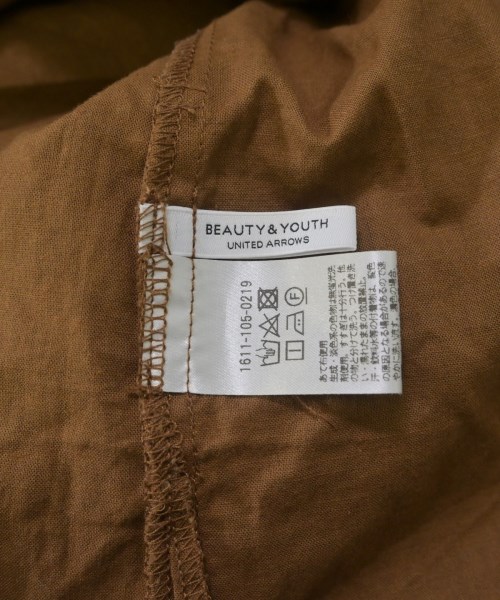 BEAUTY&YOUTH UNITED ARROWS（ビューティーアンドユースユナイテッドアローズ）ブラウス 茶 サイズ:F レディース/2200664530075
