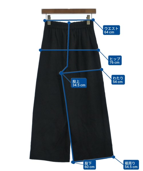 BEAUTY&YOUTH UNITED ARROWS（ビューティーアンドユースユナイテッドアローズ）スラックス 黒 サイズ:S レディース/2200661280133