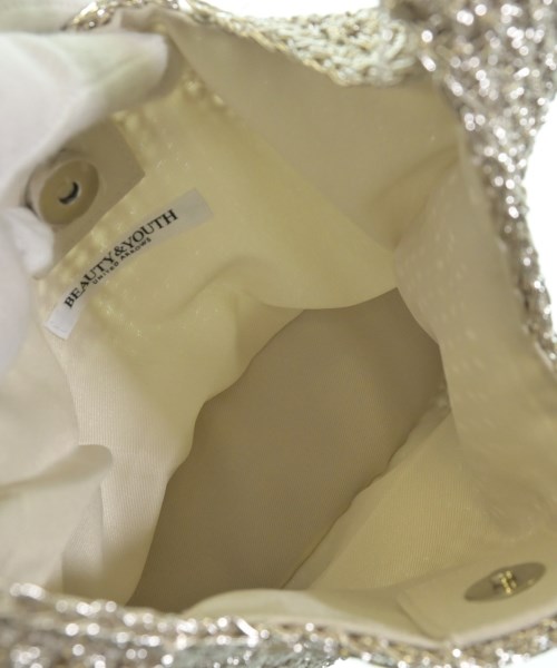 BEAUTY&YOUTH UNITED ARROWS（ビューティーアンドユースユナイテッドアローズ）ハンドバッグ シルバー サイズ:- レディース/2200664158026