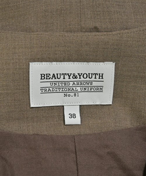 BEAUTY&YOUTH UNITED ARROWS（ビューティーアンドユースユナイテッドアローズ）オールインワン/サロペット 茶 サイズ:38(M位) レディース/2200665360053