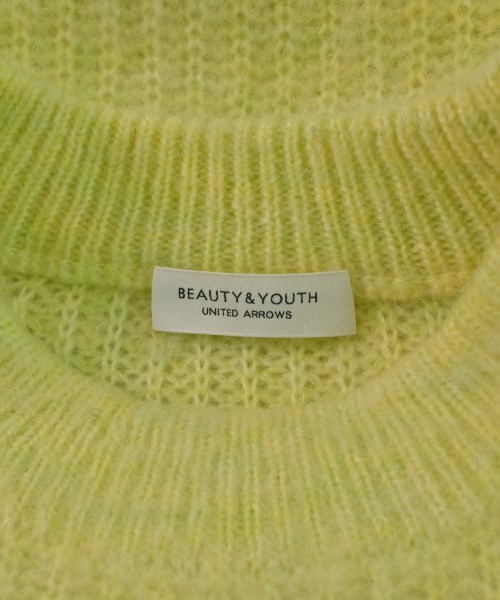 BEAUTY&YOUTH UNITED ARROWS（ビューティーアンドユースユナイテッドアローズ）ニット・セーター 黄 サイズ:F レディース/2200662089049