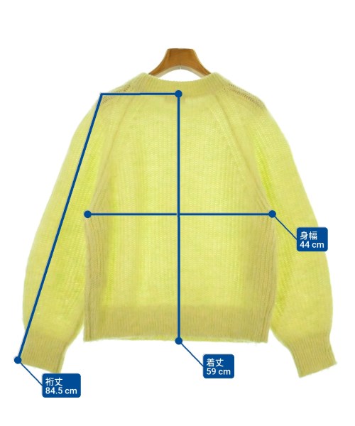 BEAUTY&YOUTH UNITED ARROWS（ビューティーアンドユースユナイテッドアローズ）ニット・セーター 黄 サイズ:F レディース/2200662089049