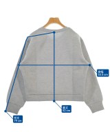 BEAUTY&YOUTH UNITED ARROWS（ビューティーアンドユースユナイテッドアローズ）スウェット グレー サイズ:F レディース/2200663198030