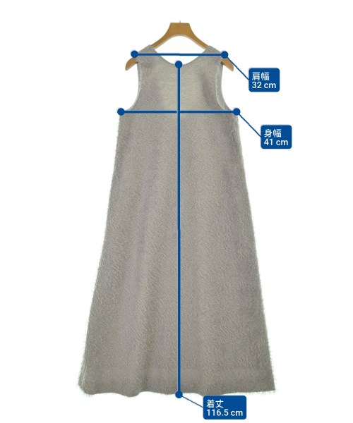 BEAUTY&YOUTH UNITED ARROWS（ビューティーアンドユースユナイテッドアローズ）ワンピース グレー サイズ:S レディース/2200661027035