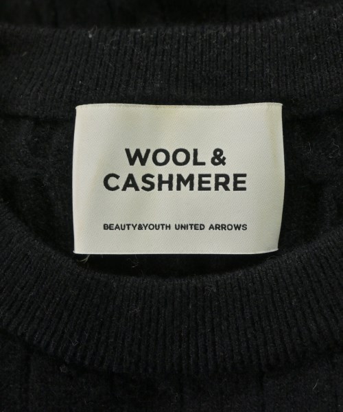 BEAUTY&YOUTH UNITED ARROWS（ビューティーアンドユースユナイテッドアローズ）ニット・セーター 黒 サイズ:F レディース/2200661559130
