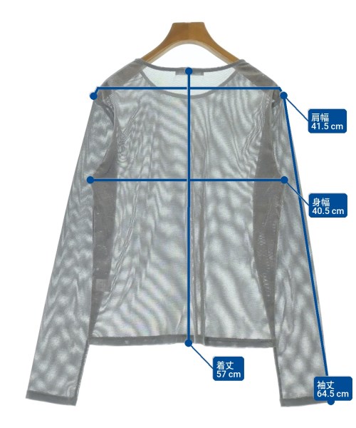 BEAUTY&YOUTH UNITED ARROWS（ビューティーアンドユースユナイテッドアローズ）Tシャツ・カットソー シルバー サイズ:-(L位) レディース/2200662447030