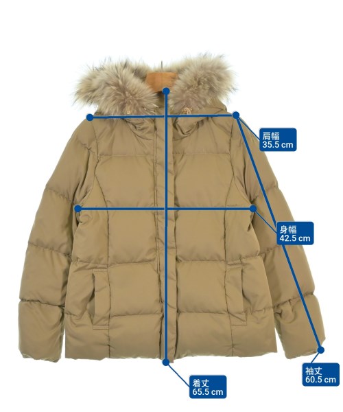 BEAUTY&YOUTH UNITED ARROWS（ビューティーアンドユースユナイテッドアローズ）ダウンジャケット/ダウンベスト ベージュ サイズ:M レディース/2200664791063