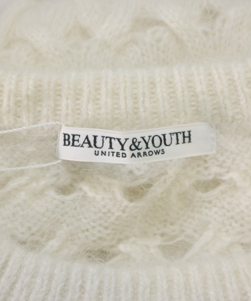 BEAUTY&YOUTH UNITED ARROWS（ビューティーアンドユースユナイテッドアローズ）ニット・セーター 白 サイズ:F レディース/2200663153213