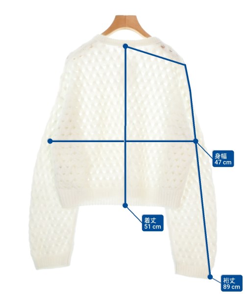 BEAUTY&YOUTH UNITED ARROWS（ビューティーアンドユースユナイテッドアローズ）ニット・セーター 白 サイズ:F レディース/2200663153213