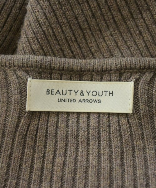 BEAUTY&YOUTH UNITED ARROWS（ビューティーアンドユースユナイテッドアローズ）ニット・セーター 茶 サイズ:-(M位) レディース/2200663432042