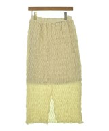 BEAUTY&YOUTH UNITED ARROWS（ビューティーアンドユースユナイテッドアローズ）ロング・マキシ丈スカート 黄 サイズ:S レディース/2200666780096