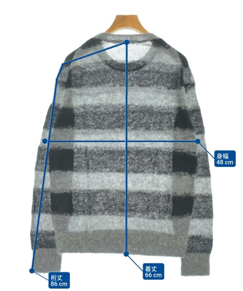 BEAUTY&YOUTH UNITED ARROWS（ビューティーアンドユースユナイテッドアローズ）ニット・セーター グレー サイズ:-(M位) レディース/2200662959083