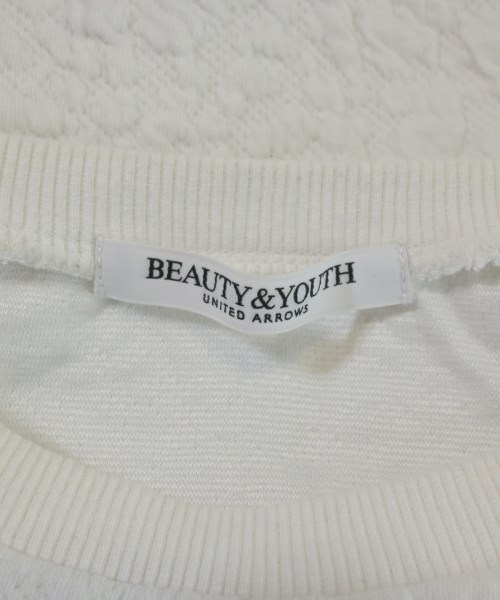 BEAUTY&YOUTH UNITED ARROWS（ビューティーアンドユースユナイテッドアローズ）スウェット 白 サイズ:-(XL位) レディース/2200665165054