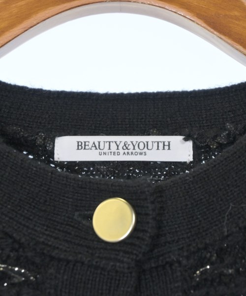 BEAUTY&YOUTH UNITED ARROWS（ビューティーアンドユースユナイテッドアローズ）カーディガン 黒 サイズ:F レディース/2200665695025