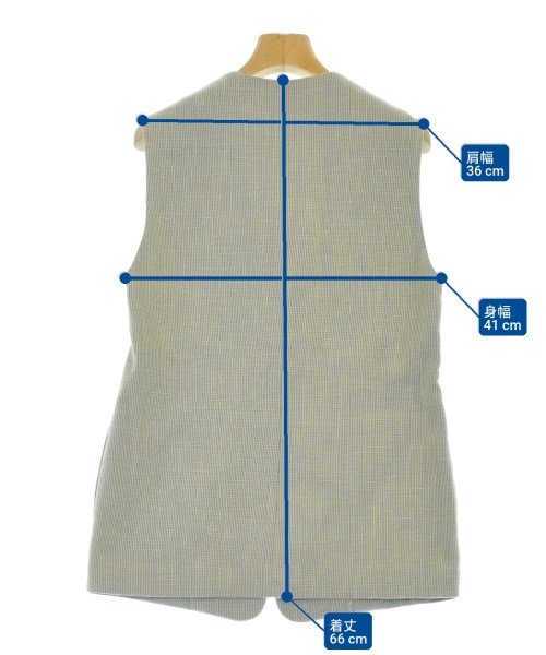 BEAUTY&YOUTH UNITED ARROWS（ビューティーアンドユースユナイテッドアローズ）ベスト グレー サイズ:F レディース/2200664186098