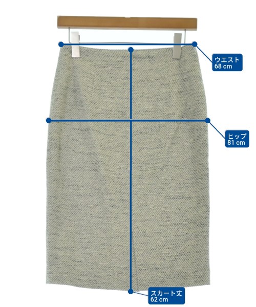 BEAUTY&YOUTH UNITED ARROWS（ビューティーアンドユースユナイテッドアローズ）ひざ丈スカート 白 サイズ:S レディース/2200668227018