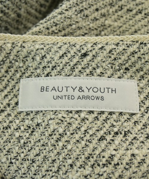 BEAUTY&YOUTH UNITED ARROWS（ビューティーアンドユースユナイテッドアローズ）ノーカラージャケット 白 サイズ:S レディース/2200668227025
