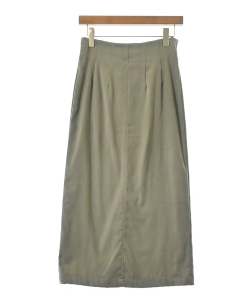 BEAUTY&YOUTH UNITED ARROWS（ビューティーアンドユースユナイテッドアローズ）ロング・マキシ丈スカート カーキ サイズ:M レディース/2200661996041
