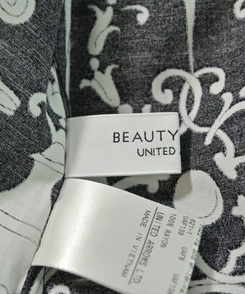 BEAUTY&YOUTH UNITED ARROWS（ビューティーアンドユースユナイテッドアローズ）シャツワンピース 黒 サイズ:S レディース/2200664859138