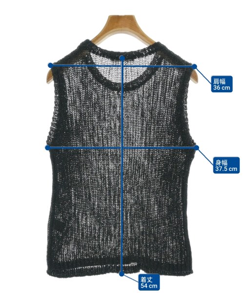 BEAUTY&YOUTH UNITED ARROWS（ビューティーアンドユースユナイテッドアローズ）ベスト 黒 サイズ:F レディース/2200669625059