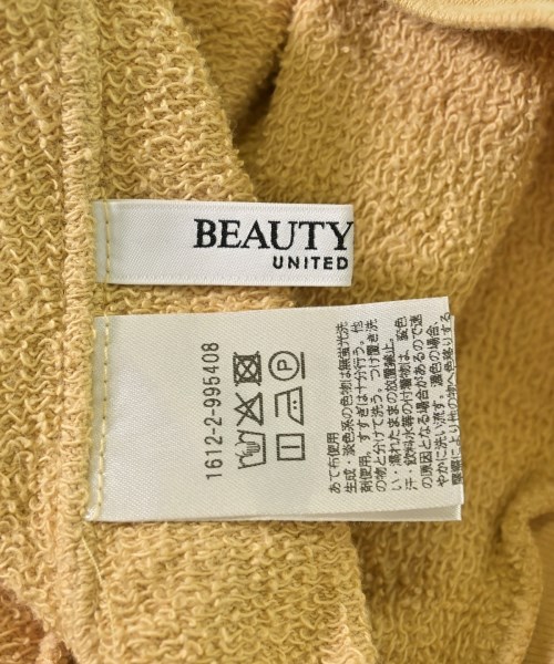 BEAUTY&YOUTH UNITED ARROWS（ビューティーアンドユースユナイテッドアローズ）スウェット 黄 サイズ:F レディース/2200663542031