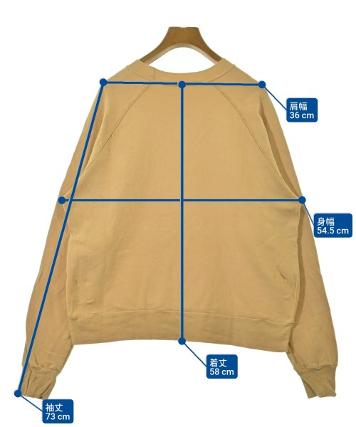 BEAUTY&YOUTH UNITED ARROWS（ビューティーアンドユースユナイテッドアローズ）スウェット 黄 サイズ:F レディース/2200663542031