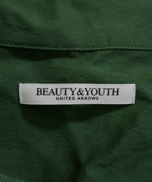 BEAUTY&YOUTH UNITED ARROWS（ビューティーアンドユースユナイテッドアローズ）ブラウス 緑 サイズ:F レディース/2200665539053