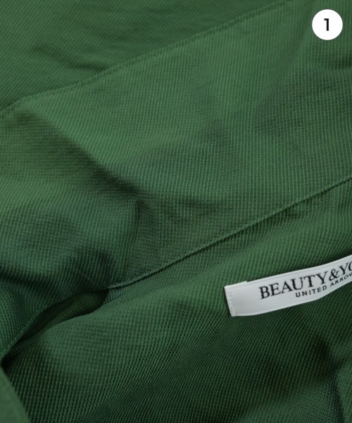 BEAUTY&YOUTH UNITED ARROWS（ビューティーアンドユースユナイテッドアローズ）ブラウス 緑 サイズ:F レディース/2200665539053