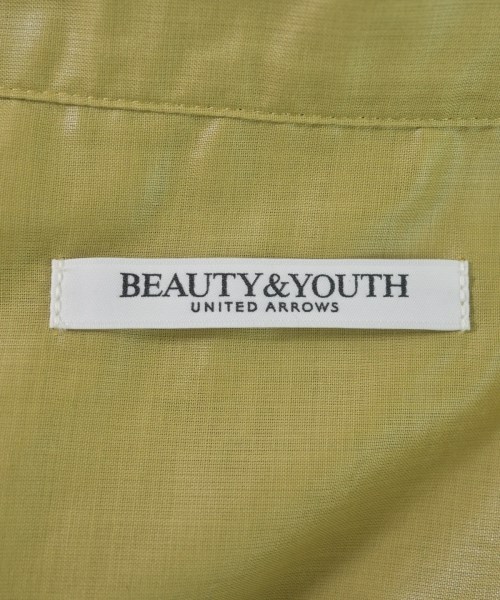 BEAUTY&YOUTH UNITED ARROWS（ビューティーアンドユースユナイテッドアローズ）カジュアルシャツ 黄 サイズ:F レディース/2200666152213