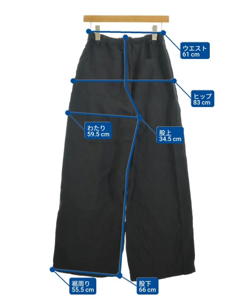 BEAUTY&YOUTH UNITED ARROWS（ビューティーアンドユースユナイテッドアローズ）スラックス 黒 サイズ:M レディース/2200666152411