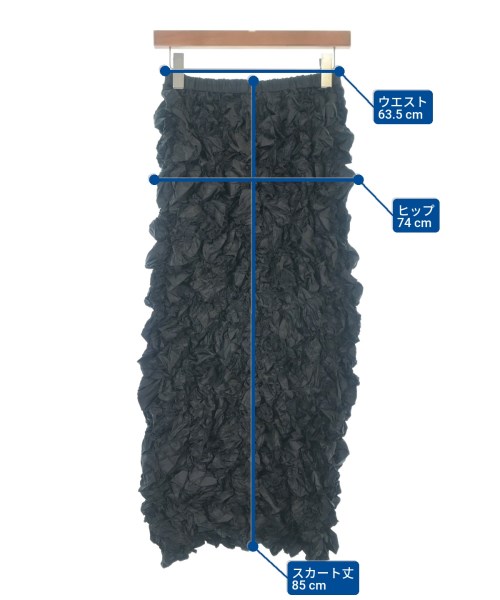 BEAUTY&YOUTH UNITED ARROWS（ビューティーアンドユースユナイテッドアローズ）ロング・マキシ丈スカート 黒 サイズ:F レディース/2200666152473