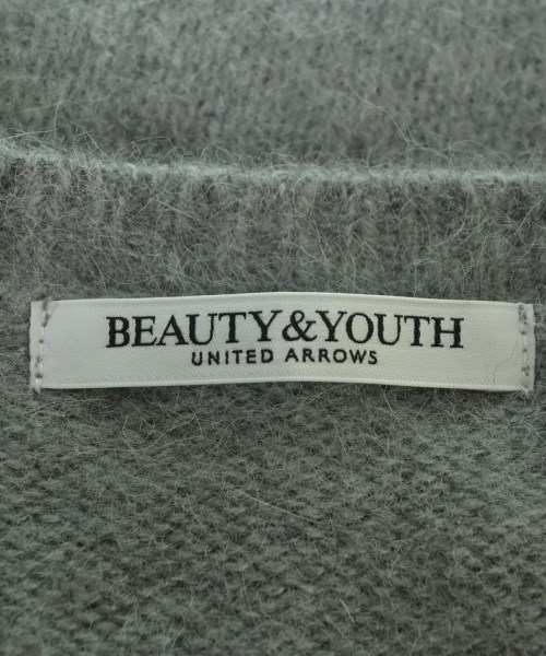 BEAUTY&YOUTH UNITED ARROWS（ビューティーアンドユースユナイテッドアローズ）ニット・セーター グレー サイズ:F レディース/2200667671089
