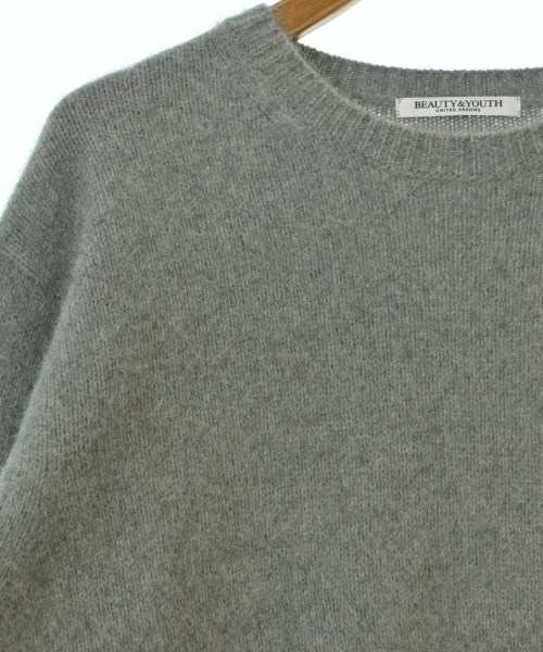 BEAUTY&YOUTH UNITED ARROWS（ビューティーアンドユースユナイテッドアローズ）ニット・セーター グレー サイズ:F レディース/2200667671089