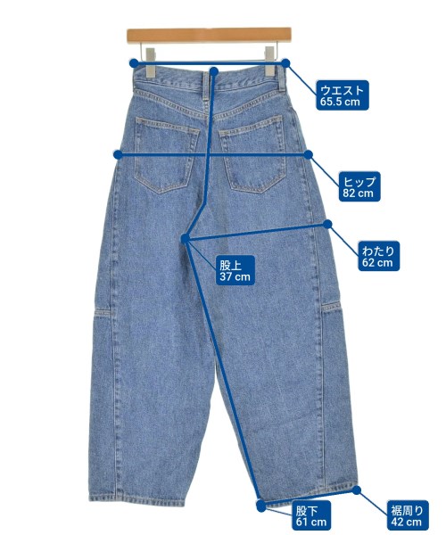 BEAUTY&YOUTH UNITED ARROWS（ビューティーアンドユースユナイテッドアローズ）デニムパンツ 紺 サイズ:XS レディース/2200667200043