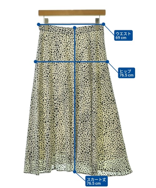 BEAUTY&YOUTH UNITED ARROWS（ビューティーアンドユースユナイテッドアローズ）ロング・マキシ丈スカート 白 サイズ:M レディース/2200671565039